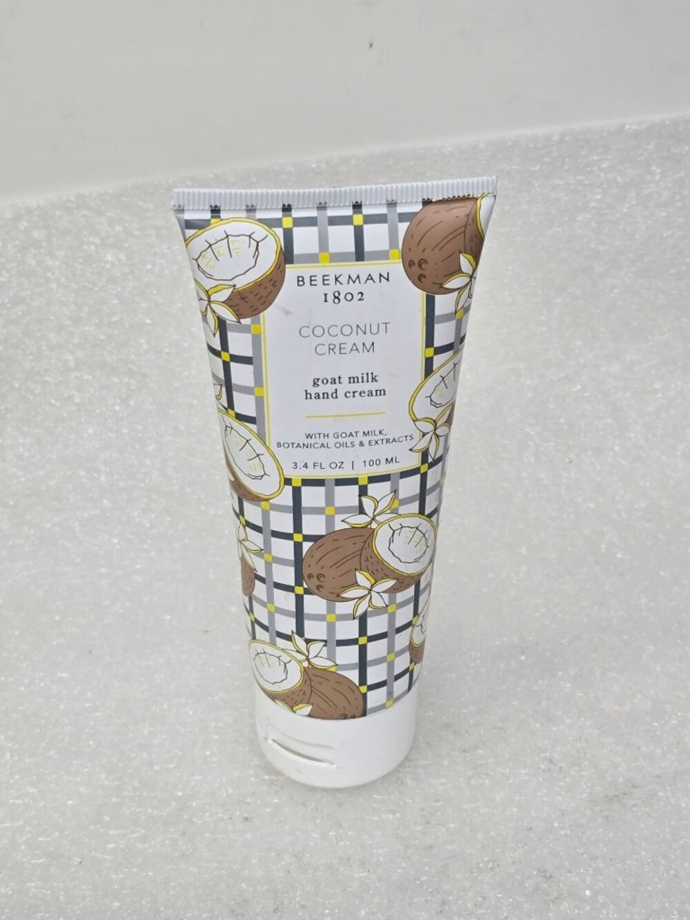 Beekman 1802 Coconut Cream Goat Milk Hand Cream 3.4 Fl Oz Hydrating & Nourishing